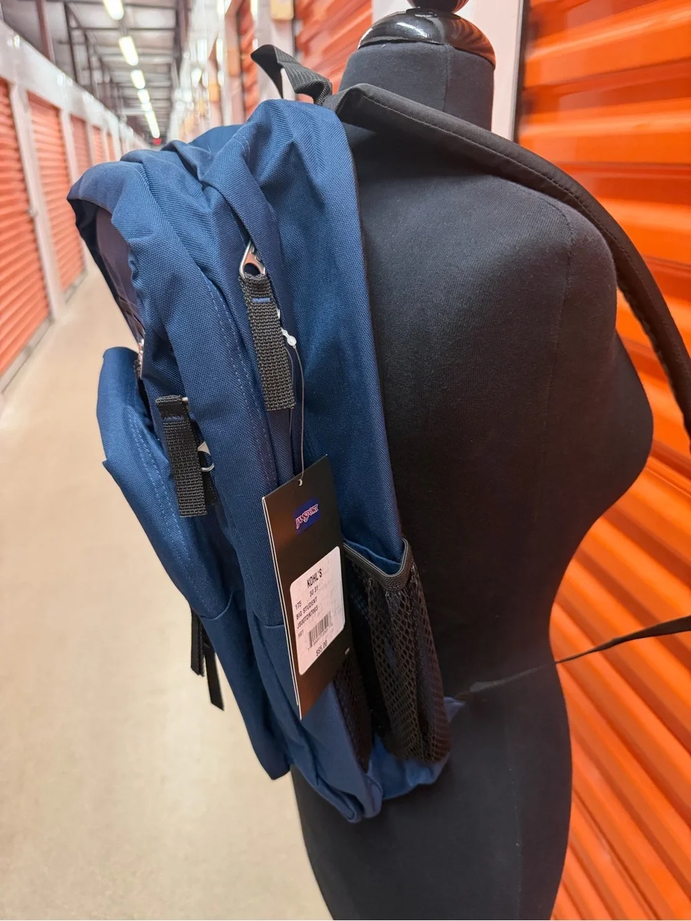 NWT JanSport Big Student. Navy Backpack